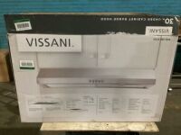 Vissani 30 in. W Convertible Under Cabinet Range Hood - Missing a Light & Filters