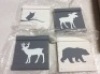 Home Rustique Woodland Animals Decor - Appears New