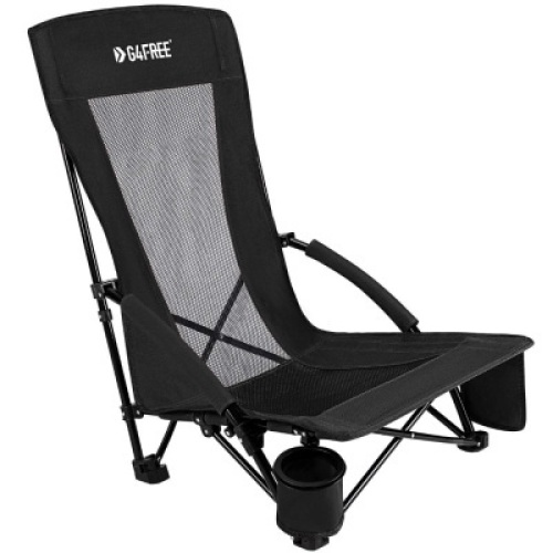 G4Free Folding Heavy Duty Low Sling Beach Chair - Appears New&nbsp;