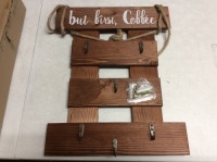 Homeisjoy Premium Wall Mounted Coffee Cup Holder with 6 Hooks - Appears New&nbsp;