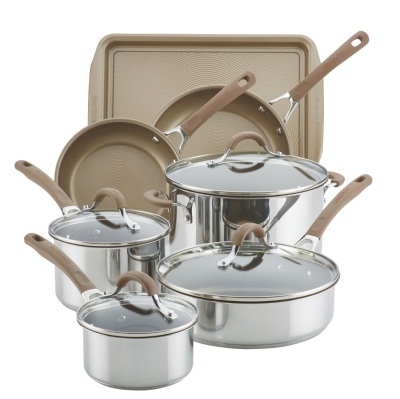 Circulon Innovatum 10pc Hard-Anodized Nonstick Cookware Set - Appears New 