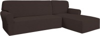 Easy-Going Stretch Sectional Slipcover, 2 Pieces for L-Shaped Sofa, XL