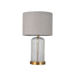 PROJECT 62 18.5 In Glass Base Table Lamp 