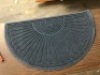 Half Round Rubber Backed Door Mat - Appears New&nbsp;