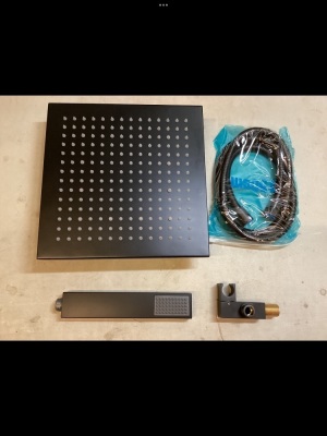 Shower Panel w/ Rainfall Shower Head, Handheld Sprayer