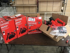 Lot of Craftsman Blowers - E-Comm Returns, Unknown Conditions