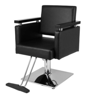 Ktaxon Hydraulic Barber Chair, 19" - 25" Height Adjustable, Missing Hardware