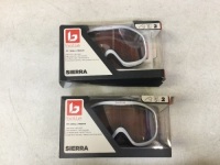 Lot of (2) Boll&eacute; Women's Sierra Ski Masks, S/MD - Appear New