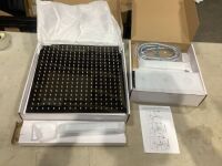 Thermostatic Shower Faucet Set 16 inch Rain Head - Chrome