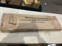 Metal Garment Rack - Brass