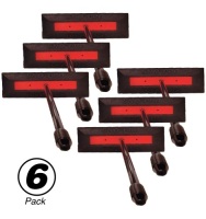 SnoBrum Sno Pro 48"&nbsp;Professional Grade Push-Broom Design&nbsp;Snow Remover For Vehicles, 6 Pack - Appear New&nbsp;
