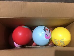 Case of (6) Toy Balls