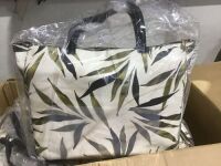 Case of (6)&nbsp;A New Day Olive Leaf Handbag Tote Faux Leather