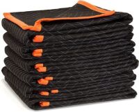 WEN 272406 72-Inch by 40-Inch Heavy Duty Padded Moving Blankets, Pack of 6&nbsp;