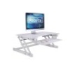 Rocelco Basic Height Adjustable Sit to Stand Desk Computer Riser - Appears New&nbsp;