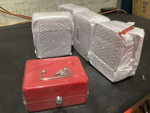Lot of (5) Lock Boxes