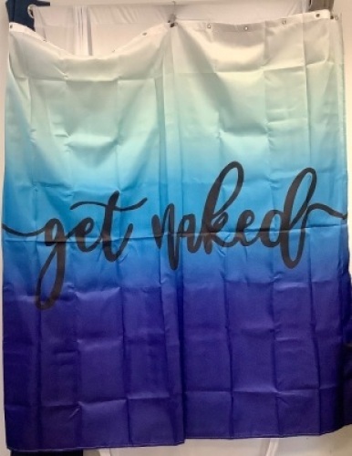 Get Naked Shower Curtain