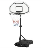 Portable Basketball&nbsp;Goal, Adjustable Height 3'-4', 30" Backboard