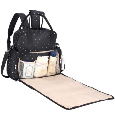 Lot of (4) SAWNZC Diaper Bag Backpack with Changing Pad - New