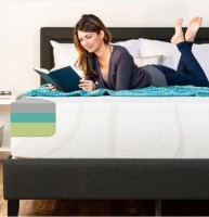 12in Medium-Plush Green Tea & Bamboo Charcoal Gel Memory Foam Mattress