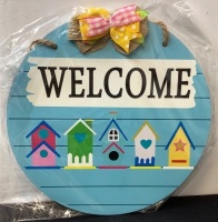 Wooden Welcome Door Hanger