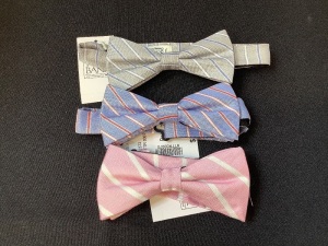 Lot of (3) Jos. A. Bank Bowties