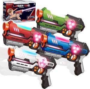 Laser Tag Guns for 4 Players