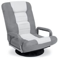 Gaming Floor Chair w/ 360-Degree Swivel, Armrest, Adjustable Backrest&nbsp;