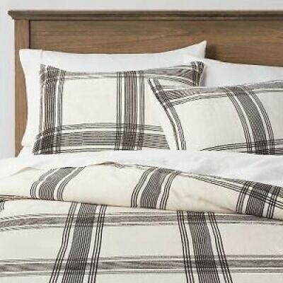 Full/Queen Sherpa & Plush Reversible Plaid Comforter & Sham Set