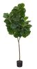 Nearly Natural 6’ Fiddle Leaf Fig Artificial Tree