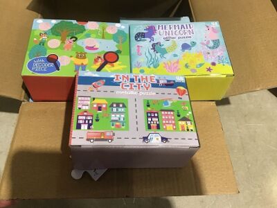 Case of (24) Assorted 48pc Kid's Puzzles