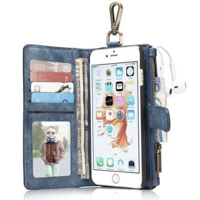 Lot of (8) CaseMe 009 iPhone 6S Plus Zipper Wallet Case