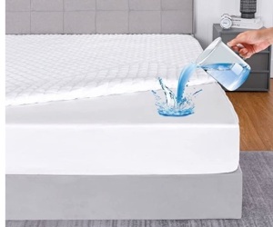 YIYEA Waterproof Mattress Pad, King Size 