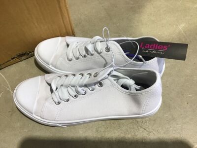 Case of (6) White Sneakers