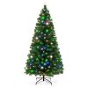 7ft Fiber Optic Artificial Christmas Pine Tree w/ 280 Lights, Stand