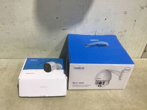 Lot of (2) Reolink Security Cameras 