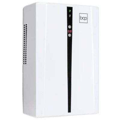 Thermo-Electric Dehumidifier w/ 2L Water Tank, Auto Humidistat 