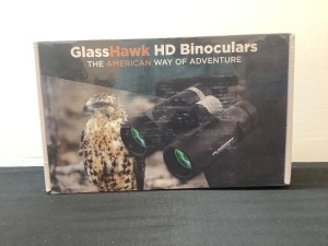 GlassHawk 12x42 HD Binoculars