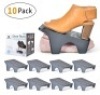 Fervita 2 Tier&nbsp;Shoe Rack Organizer, Set of 10 - Appears New&nbsp;