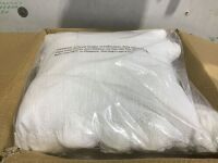 Case of (3) 18" x 18" White Throw Pillows&nbsp;