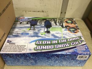 Case of (4) Glow in the Dark Jumbo Snow Golf 