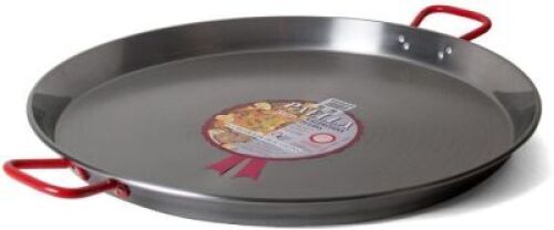 Garcima 23.75" Carbon Steel Paella Pan, 60cm - NEW