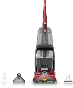 Hoover Power Scrub Deluxe Carpet Cleaner Machine, Upright Shampooer, FH50150, Red. NEW