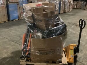 Pallet of Mixed Condition Merchandise - May Include Damaged or Incomplete Items