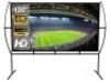 Projector Screen with Stand, 120 inch Outdoor Movie Screen,Portable Projector Screen, Projection Screen Outdoor for Home, New in Box