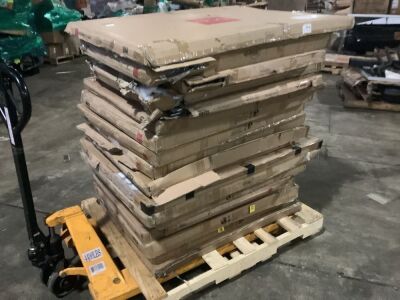 Lot of (19) Fireplace Screens, Various Styles/Sizes - Uninspected