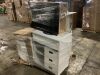 Pallet of Bathroom Vanities - Store Returns, For Parts or Repair 