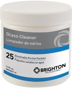 Brighton Professional™ Dissolvable Portion Packets - Glass Cleaner, 25/Pk (BPR28371-B)