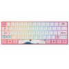 Akko World Tour Tokyo R2 Hot-Swap Mechanical Keyboard, Gateron Pink