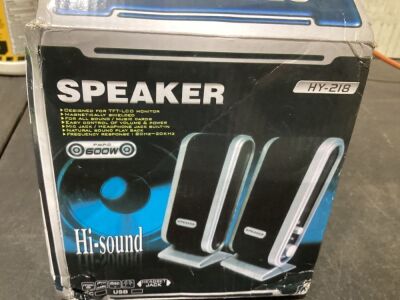 HY-218 600W USB Hi-Sound Multimedia Computer Speakers